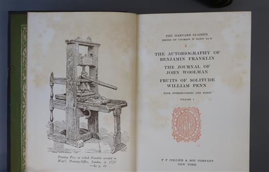 Harvard Classics - The Harvard Classics, edited by Charles Eliot, 50 vols, P.F. Collier & Son, New York 1909-1917